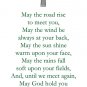 Irish Blessing Prayer Card PC#284