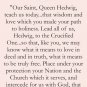 St. Hedwig of Poland Holy Card PC#299