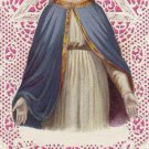 Lovely Lady Dressed in Blue Prayer Card PC#312