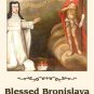 Blessed Bronislava Holy Card PC#317