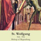 St. Wolfgang Holy Card PC#325