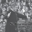 ST. JOSEMARIA ESCRIVA PRAYER CARD PC#61