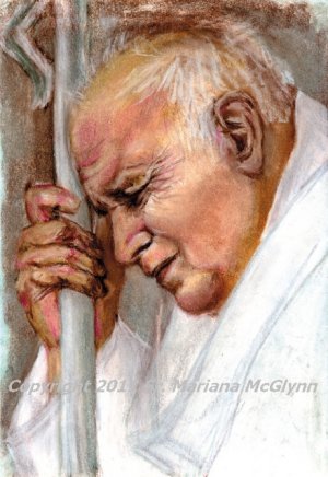 Blessed Pope John Paul II Magnet #Mag-10