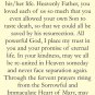 *NEW* Prayer for those Mourning the Loss of a Child -- Card #358