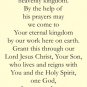 St. Louis IX Holy Card PC#561