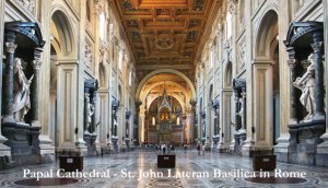 *NEW* St. John Lateran Basilica Holy Card #349