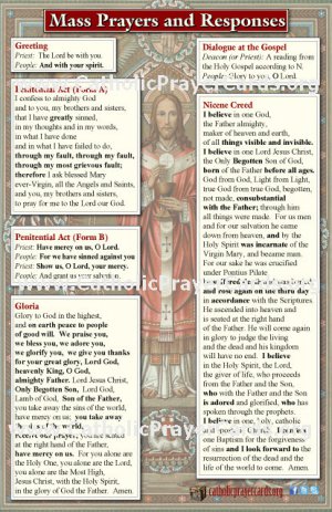 **LARGE PRINT** Mass Pew Cards WITH NEW TRANSLATIONS #MC85X55-LARGE