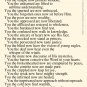 EUCHARISTIC ADORATION PRAYER CARD PC#7