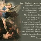 PARISH PEW CARDS - ST. MICHAEL / VOCATIONS PRAYERS AFTER MASS # PC - 474
