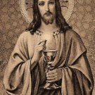 The Real Presence Evangelization Holy Card CEC-1003 The Real Presence Evangelization Holy Card CEC-1003