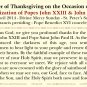 Special Limited Edition Commemorative Pope JPII & John XXIII Canonization Prayer Card #475