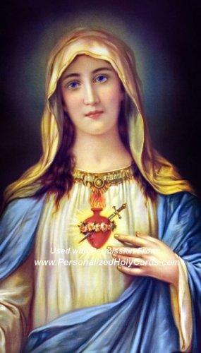 Hail Mary Prayer Card PC#392