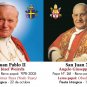 *SPANISH* Special Commemorative Popes John Paul II & John XXIII Canonization Card #476