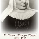 St. Laura Montoya Upegui Holy Card PC#499
