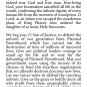 Prayer to Defund Planned Parenthood PC#523
