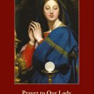 Prayer to Our Lady After Communion Holy Card PC#553 Prayer to Our Lady After Communion Holy Card PC#553