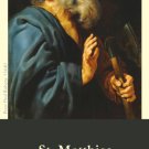St. Matthias the Apostle Prayer Card PC#414