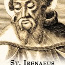 St. Irenaeus Prayer Card PC#430