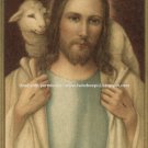 ***LARGE***GOOD SHEPHERD - PSALM 23 PRAYER CARD PC#111L