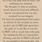 Scourging at the Pillar Prayer Card PC#675
