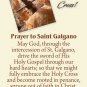 St. Galgano Guidotti Holy Card PC#680