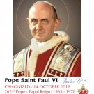 Special Ltd Ed Collector's Series Commemorative Pope Paul VI Canonization Magnets #40NEW