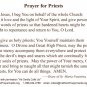 Prayer for Priests PC#715