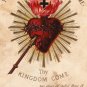 Sacred Heart - Peace, Justice & Charity Holy Card PC#754
