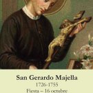 *SPANISH* St. Gerard Prayer Card (Patron of Pregnancy/Motherhood) PC#438 *SPANISH* St. Gerard Prayer Card (Patron of Pregnancy/Motherhood) PC#438
