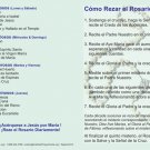 *SPANISH* How to Pray the Rosary Fold-over Card PC#412 *SPANISH* How to Pray the Rosary Fold-over Card PC#412