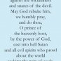 St. Michael Wallet Size Prayer Card PC#761