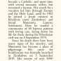Servant of God John Bradburne Holy Card PC#763