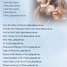 Litany of St Joseph Prayer Card PC#770