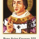Pope Saint Gregory VII Prayer Card PC#772