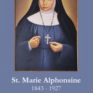 St. Marie Alphonsine Prayer Card PC#777