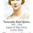 Venerable Edel Quinn Prayer Card PC#781