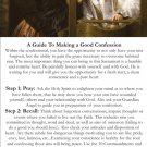 Guide to a Holy Confession Card PC#780 Guide to a Holy Confession Card PC#780