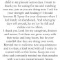 Prayer for Those In Nursing Homes Card PC-784
