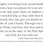 Prayer For Those Sick With Coronavirus PC-796