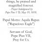 Pope Pius VII Prayer Card PC-814