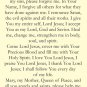 Miracle Prayer Holy Card PC#319L