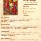 St. Michael Chaplet Prayer Card PC-820