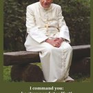 Encouragement from Pope Benedict XVI Holy Card PC-826