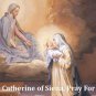 St. Catherine of Siena Prayer to Prevent Miscarriage Card PC-874