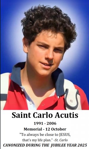 Saint Carlo Acutis Canonization Prayer Card - PC-908
