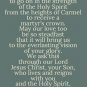 Martyrs of Compiègne Prayer Card PC#697