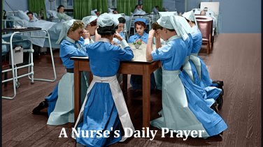 A Nurse's Daily Prayer Card - PC-912