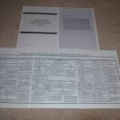 Phase Linear System Troubleshooting Brochure,1978,5 pgs