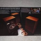 JBL L19 Speaker Ad, 2 pages, 4301 match, Beautiful Ad!