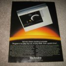 Technics SL-15 Turntable Ad from 1981,upside down!